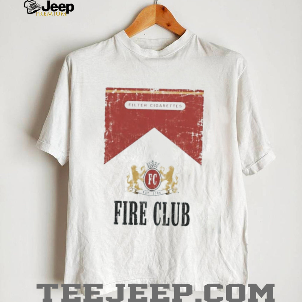 Filter cigarettes Fire Club vintage shirt