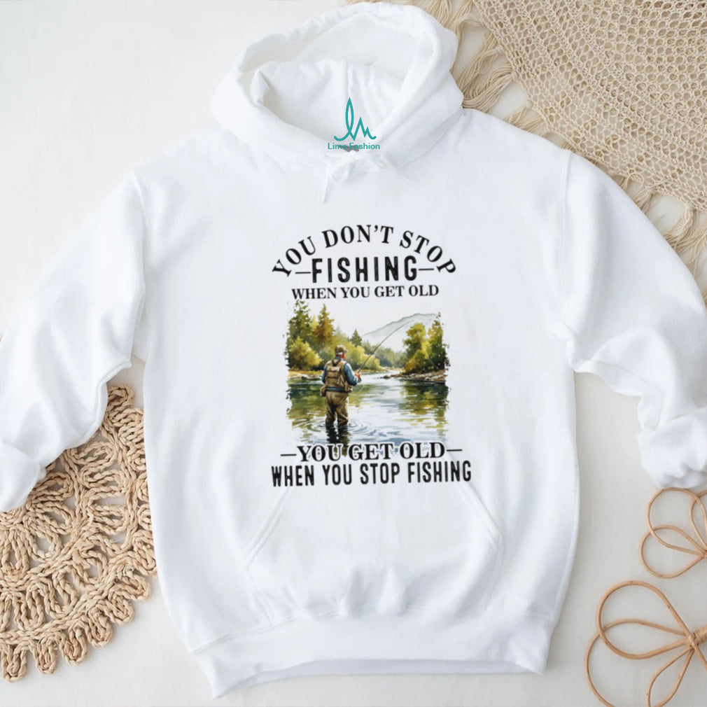 Fishing Enthusiast Old Man Fisherman Hobby T Shirt
