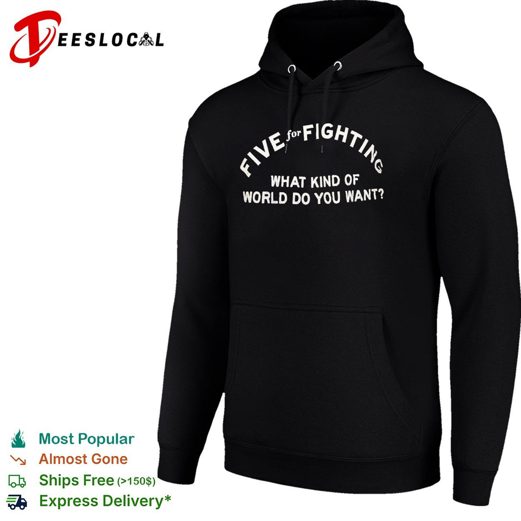 Five for Fighting What Kind of World do you Want shirt