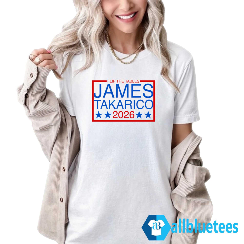 Flip The Tables James Talarico 2026 Shirt
