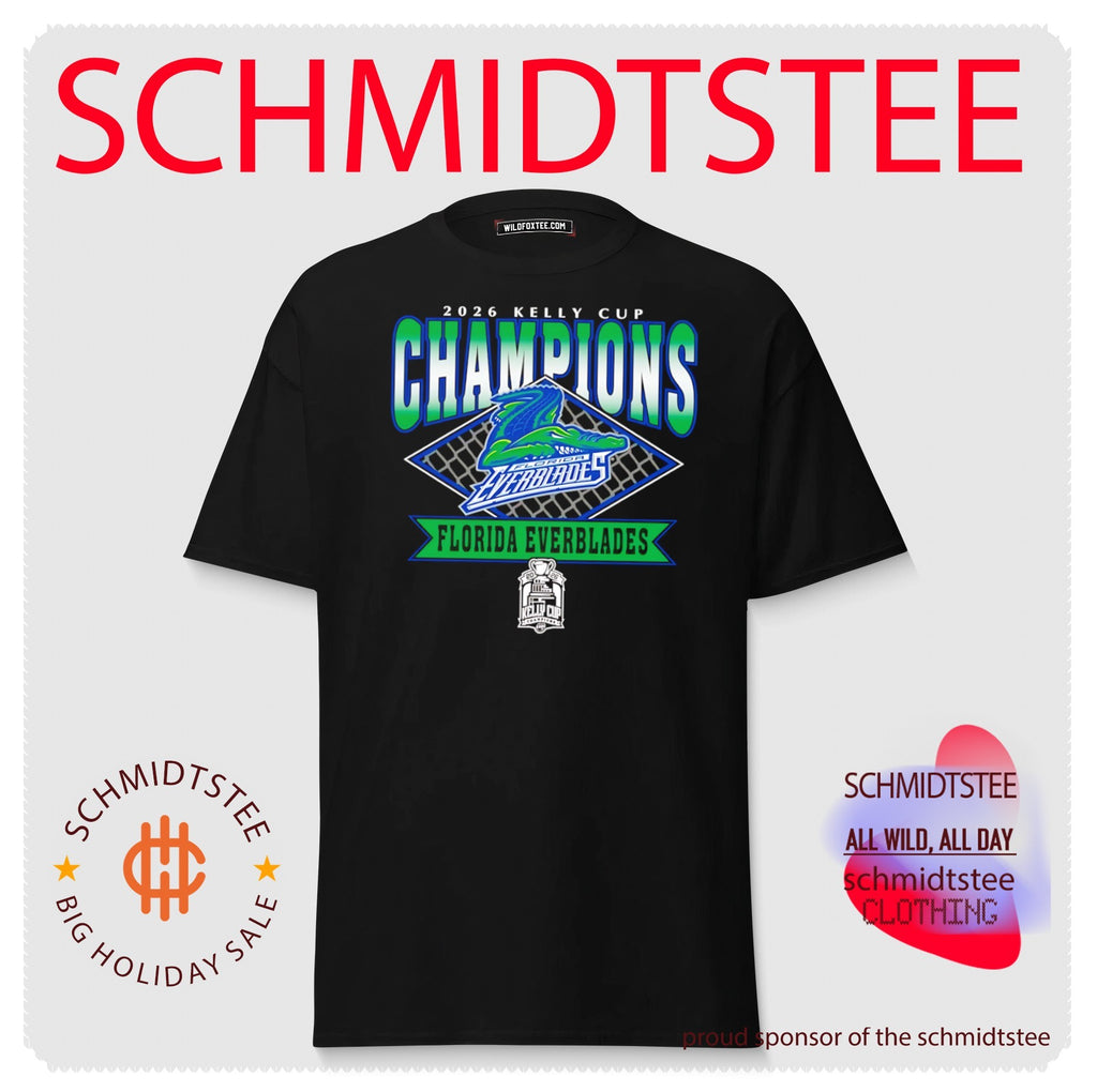 Florida Everblades 2026 Kelly Cup Champions logo classic shirt