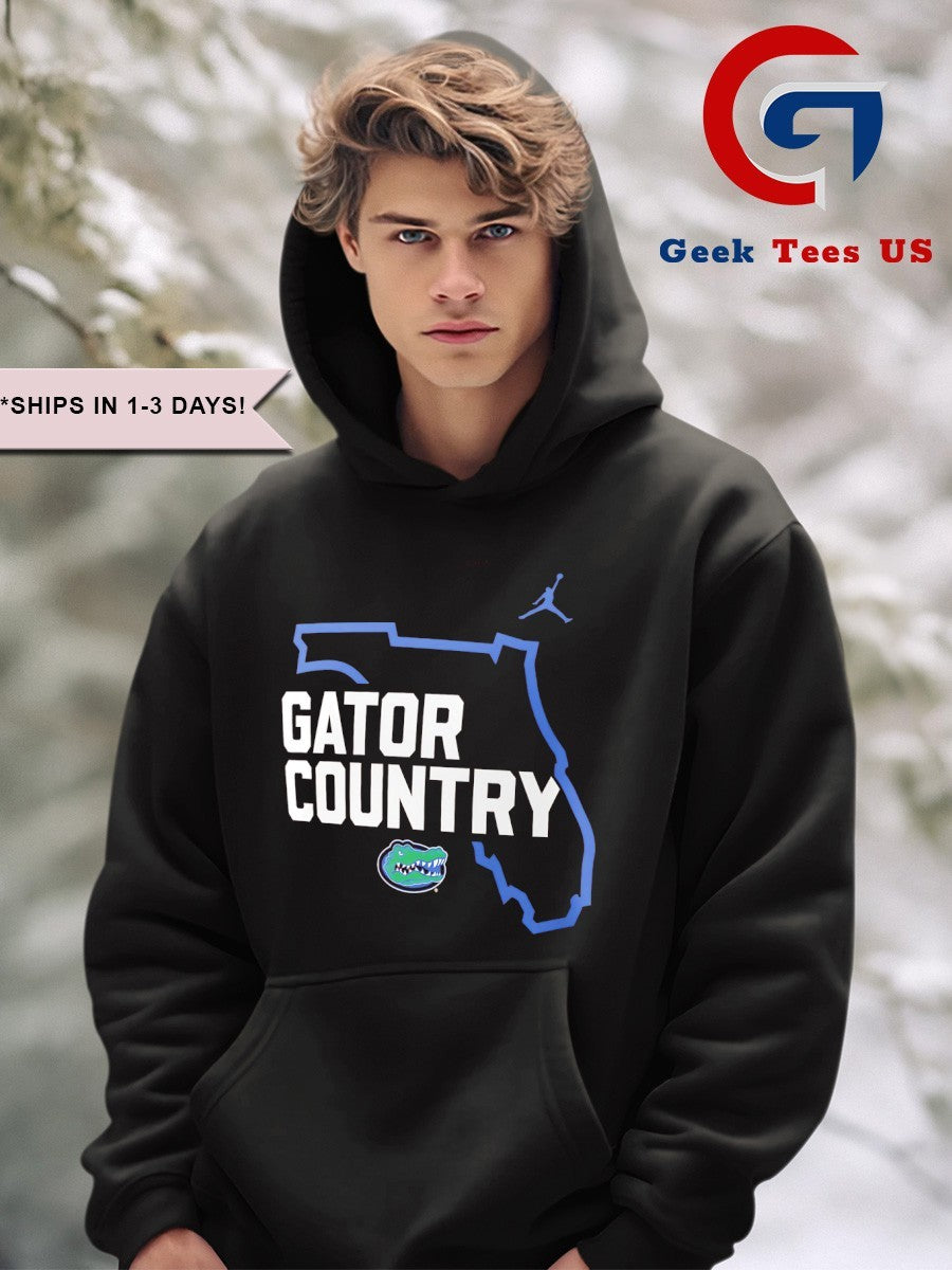 Florida Gators Country State Map shirt