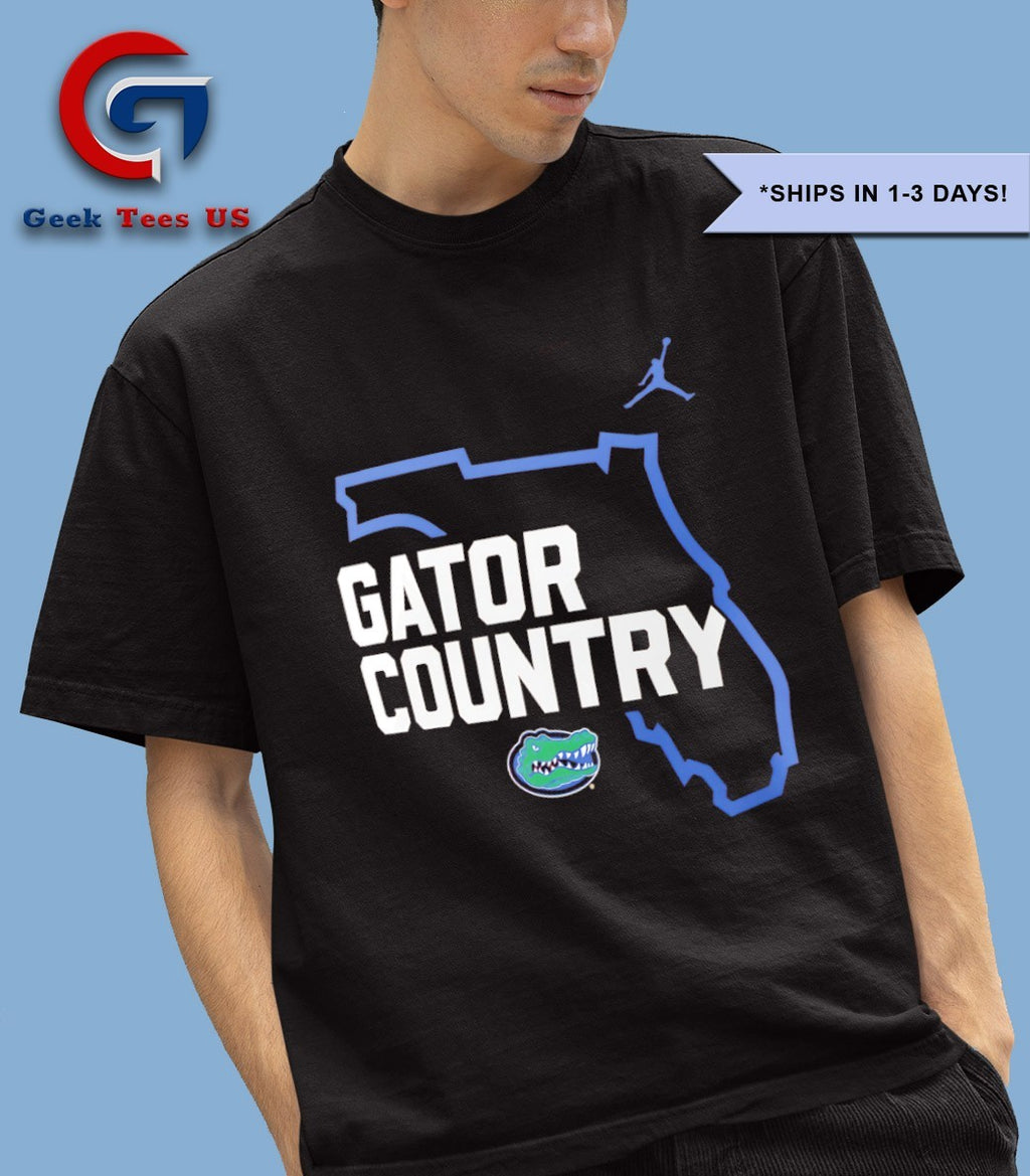Florida Gators Country State Map shirt