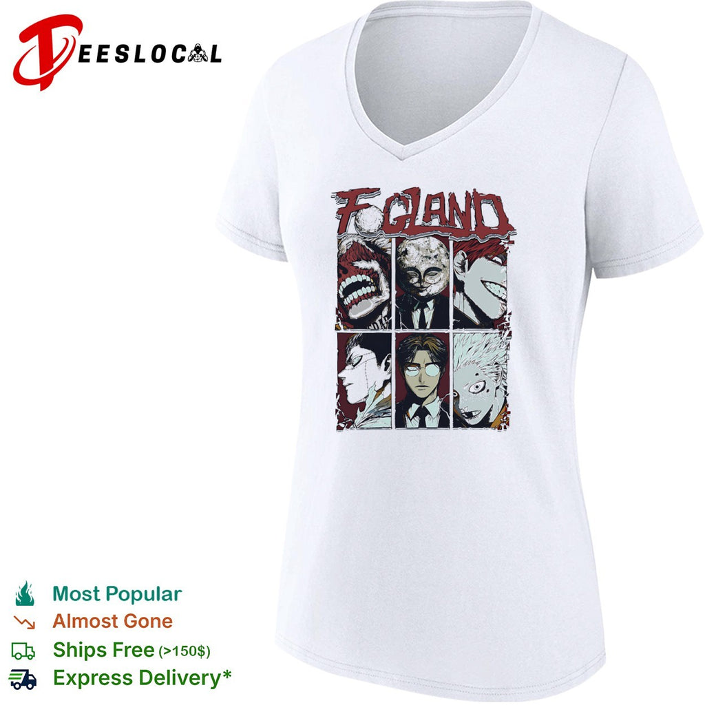 Fogland manga faces shirt