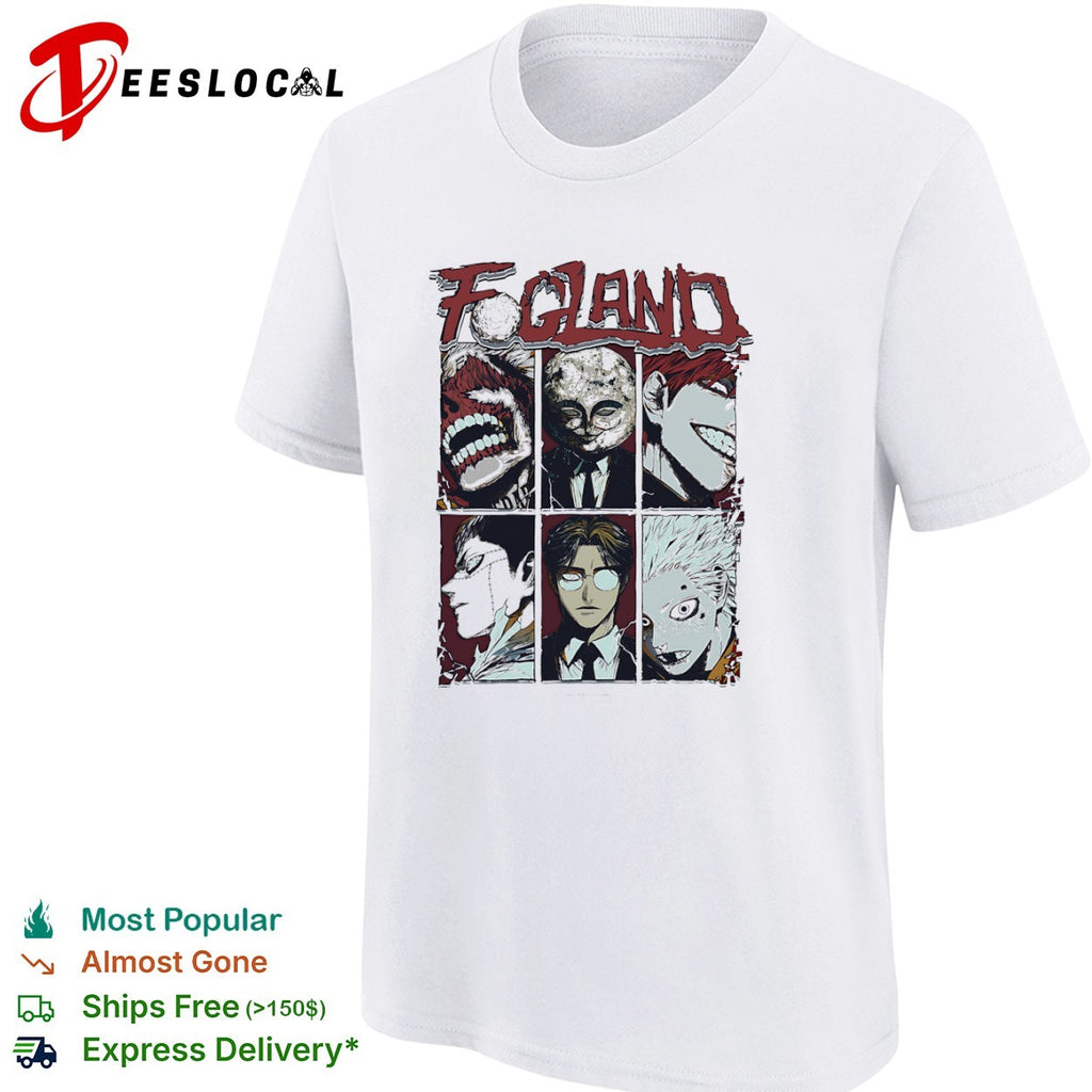 Fogland manga faces shirt
