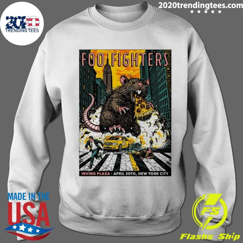 Foo Fighters In New York NY On April 30 2026 Tour Shirt