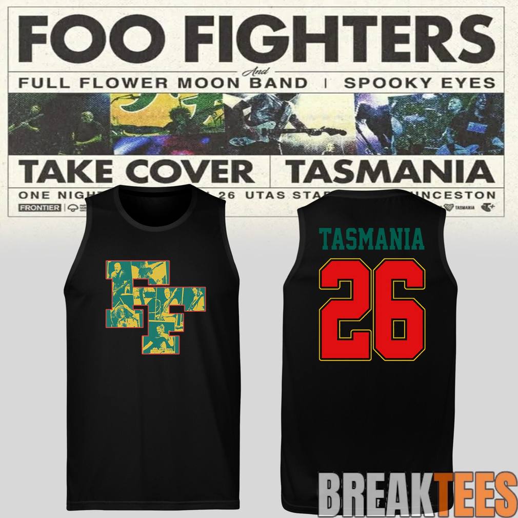 Foo Fighters Take Cover Tour 2026 Jersey Shirt