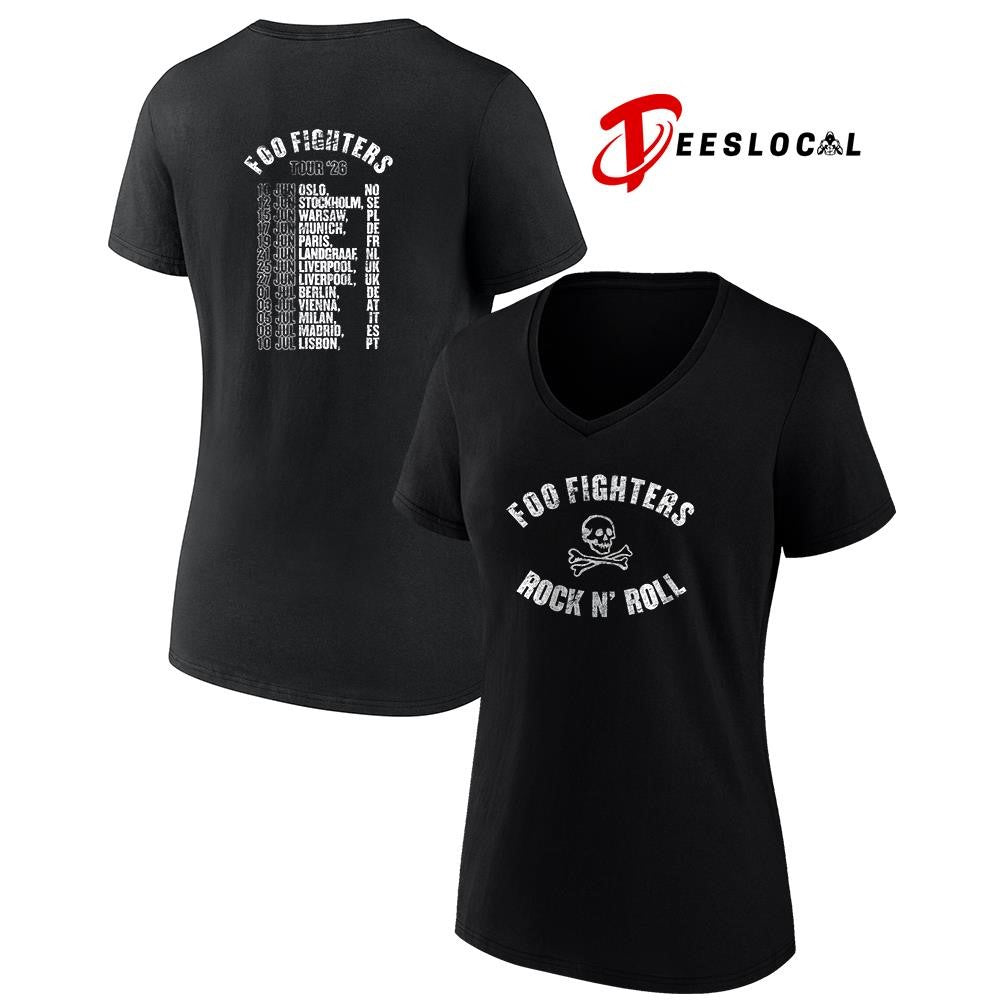 FooFightersRockn’skeletontourdatesscheduleshirt