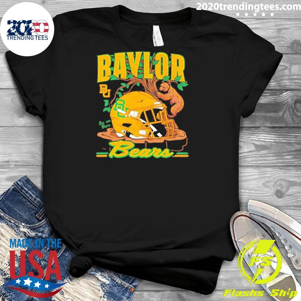Football Baylor Bears Vintage Helmet Shirt