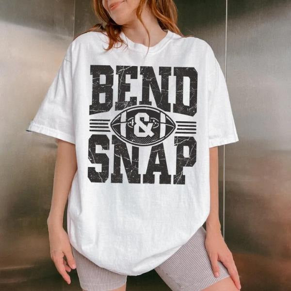Football Season Shirt, Bend And Snap Football T-Shirt, Game Day TShirt,Tis the Season Shirt Hoodie, Sweatshirt