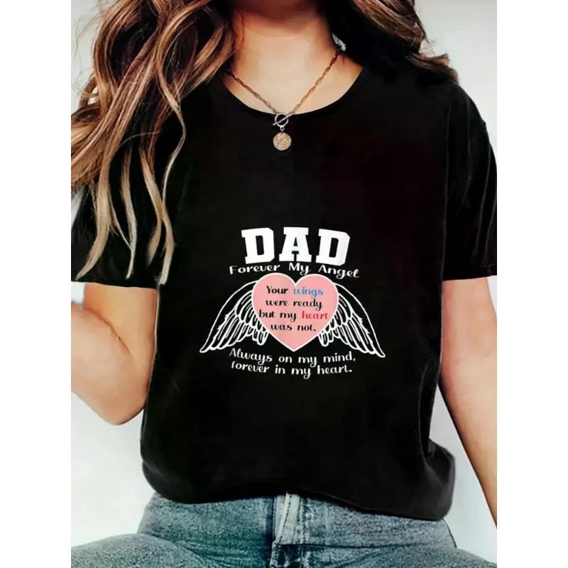 Forever My Angel Your Wings Were Ready Fathers Day Gift T-Shirt Women'S Clothing Hoodie, Sweatshirt | PodTeesHub.com
