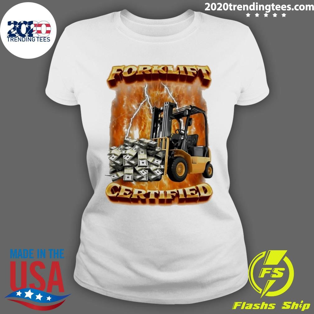 Forklift Certified 90s Vintage Shirt