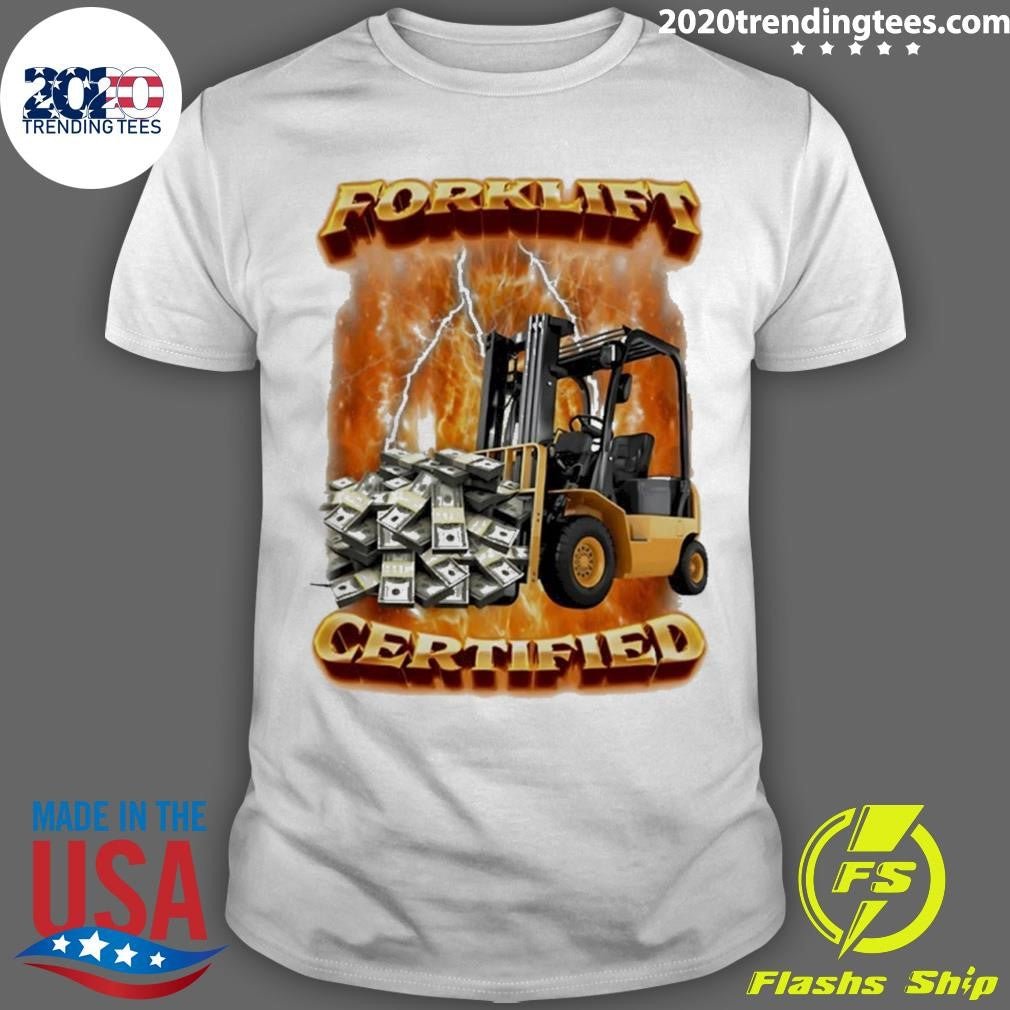 Forklift Certified 90s Vintage Shirt
