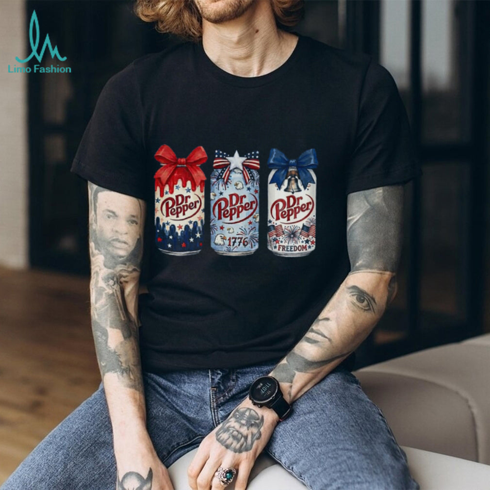 Fourth of July Dr Pepper Patriotic Patriotic Soda Shirt
