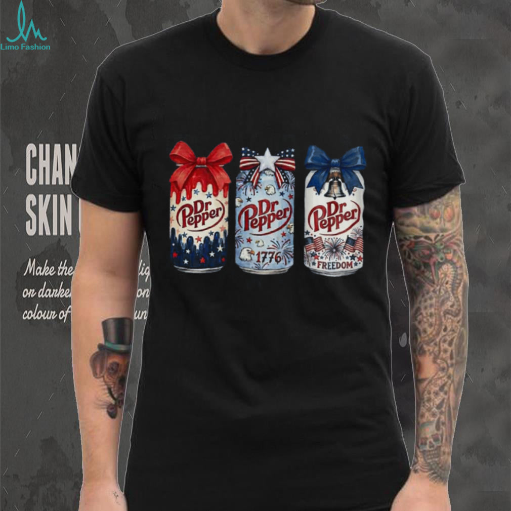 Fourth of July Dr Pepper Patriotic Patriotic Soda Shirt