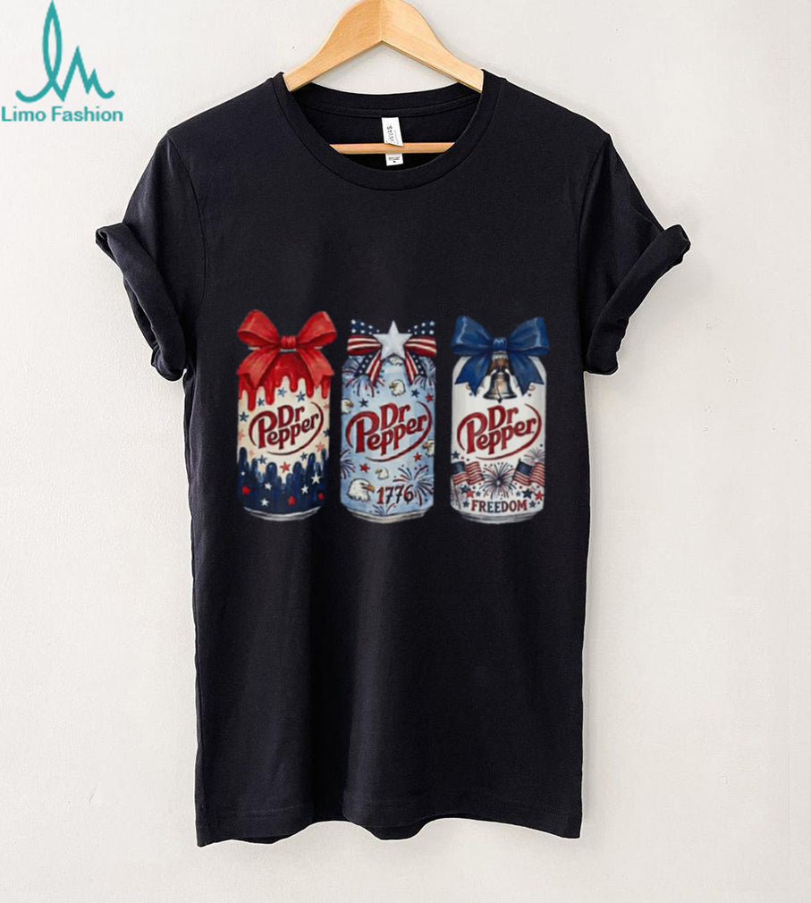 Fourth of July Dr Pepper Patriotic Patriotic Soda Shirt