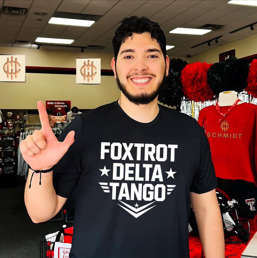Foxtrot Delta Tango logo shirt