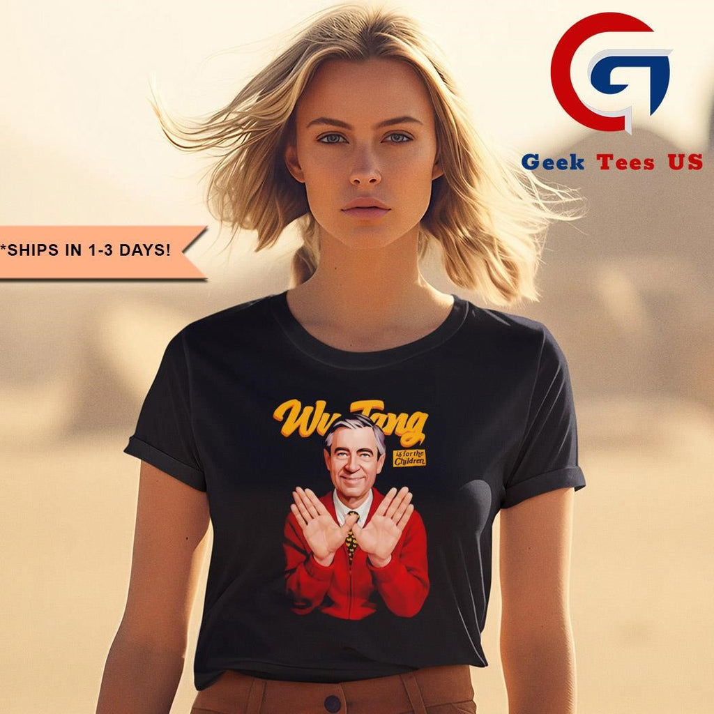 Fred Rogers x Wu Tang Is for the children shirt