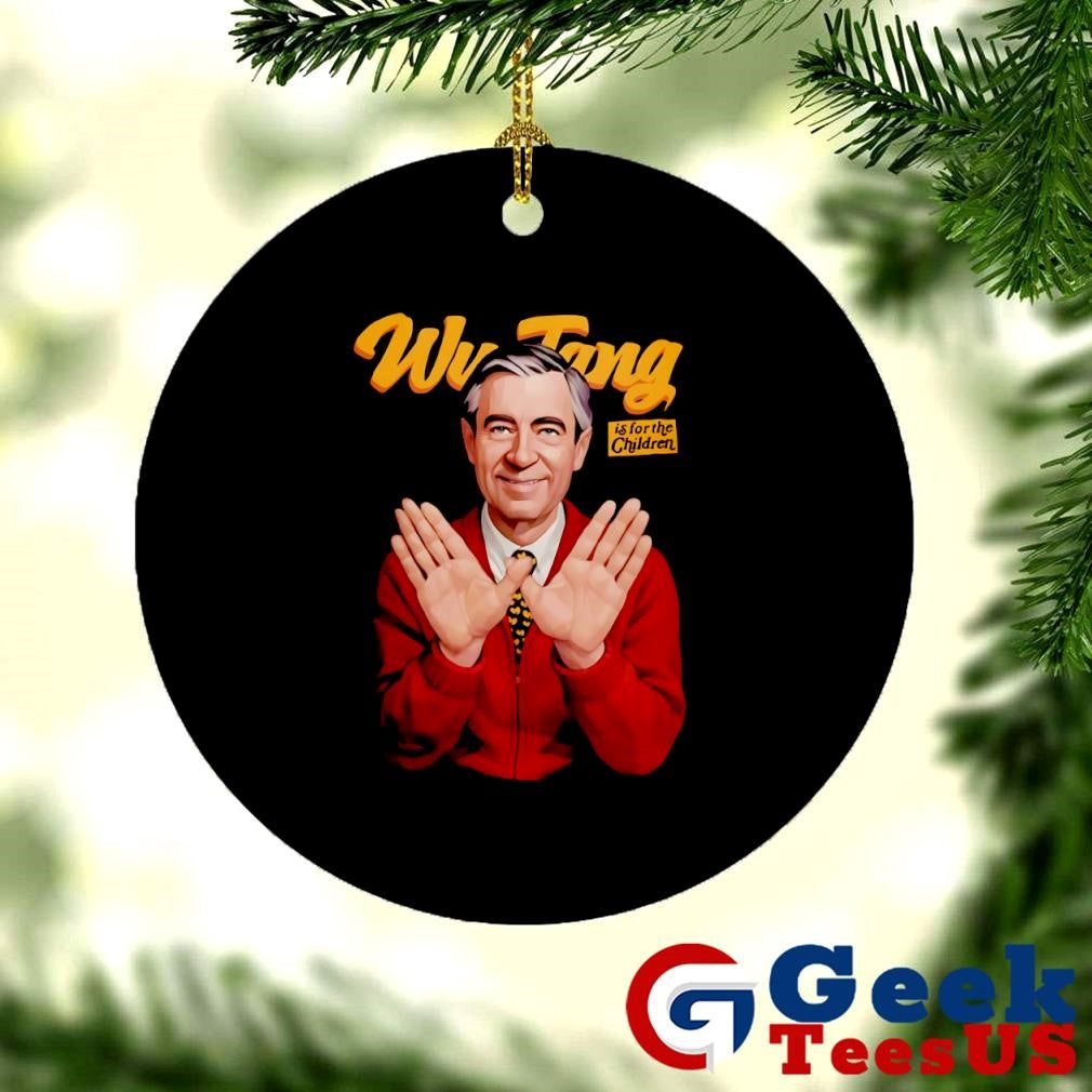 Fred Rogers x Wu Tang Is for the children shirt