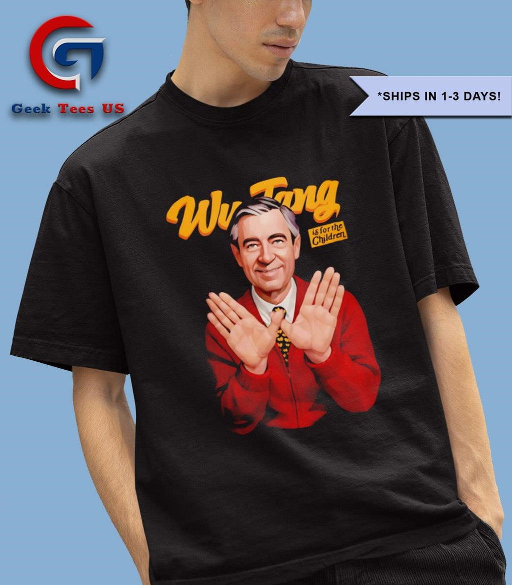 Fred Rogers x Wu Tang Is for the children shirt