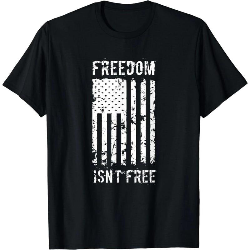Freedom Isn't Free Veteran Patriotic American Flag T-shirt Hoodie, Sweatshirt | PodTeesHub.com