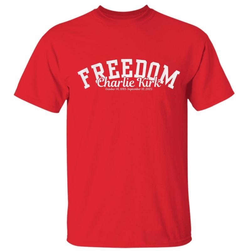 Freedom Patriotic Shirt, October 14th Red T-Shirt, Remembrance Ceremony Honoring Shirt, In October We Wear Red Birthday,...