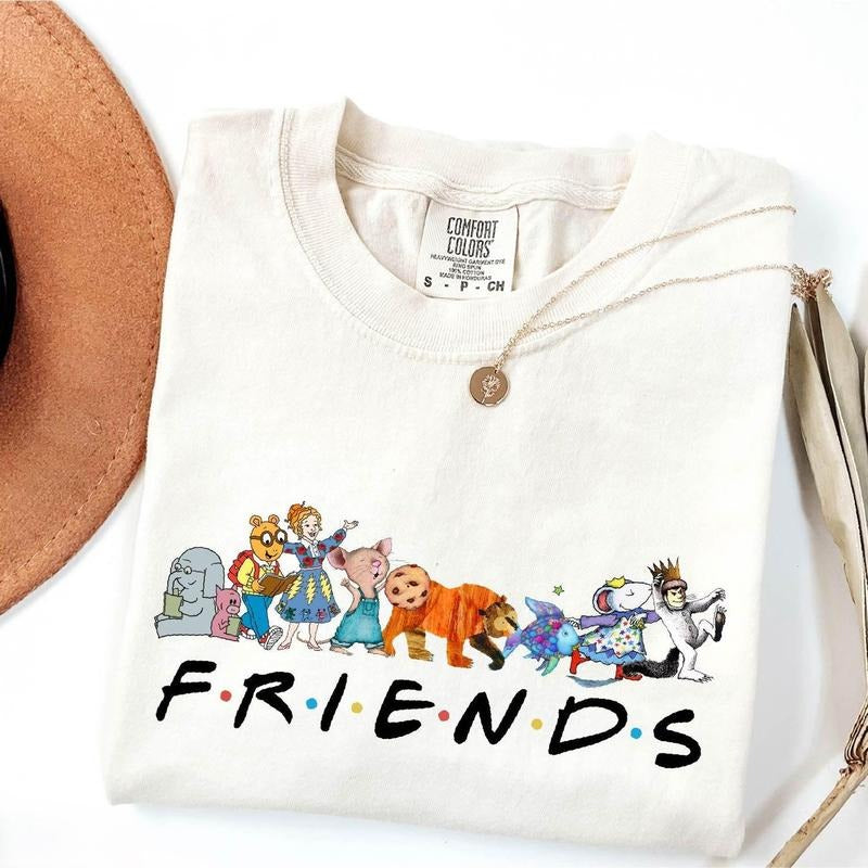 Friends Children's Book Shirt, I Still Read Children's Book Sweater, Kindergarten Teacher T-Shirt, Book Lover Hoodie,...