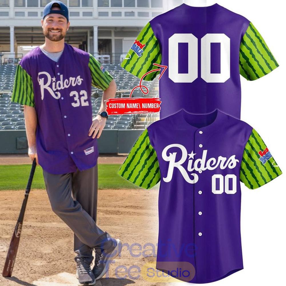 Frisco RoughRiders Melonheads Night 2026 Custom Baseball Jersey