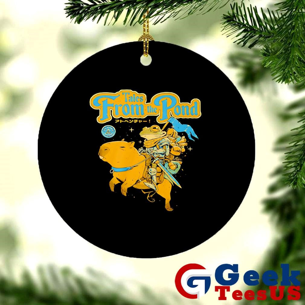 Frog riding Capybara Tales from the Pond shirt
