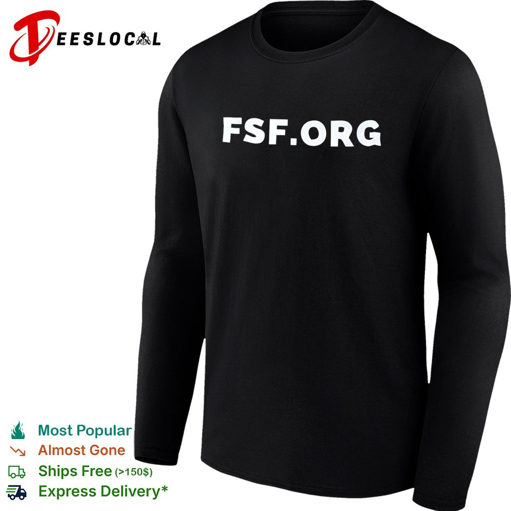 Fsforg Free Software Foundation shirt