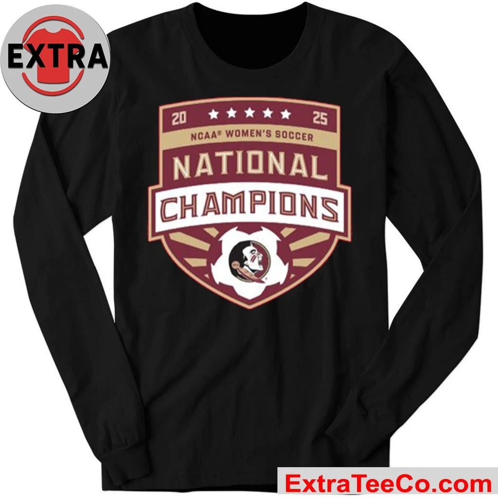 Fsu Soccer Women’s Soccer National Champions 2025 T-Shirt