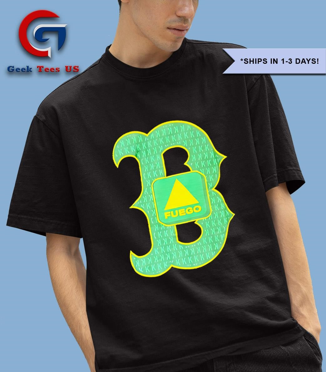 Fuego Boston Red Sox logo shirt