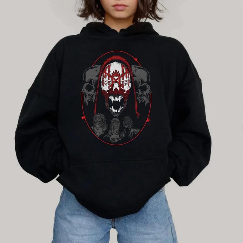 Fukika Sleep Tokenn Progressive Metal Band Tshirt Sweatshirt Hoodie, Gothic Skull Tee, Rock Band Fan, Indie Rock Shirts,...