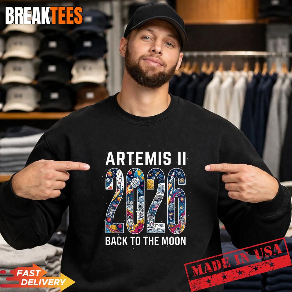Fun Artemis II Back to Moon 2026 Space Dreamers Shirt