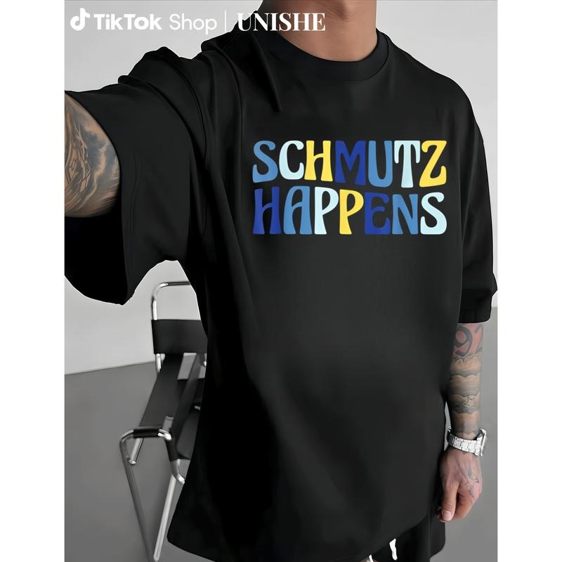 Fun Retro Graphic Black Tee with Blue & Yellow Letters, Soft and Versatile Unisex Style Hoodie, Sweatshirt | PodTeesHub.com