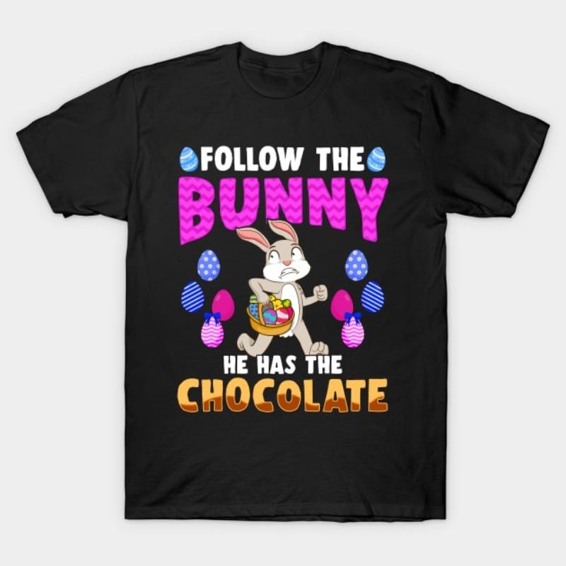 Funny Animals Eggs Easter Bunny and Baby Chick T-Shirt Hoodie, Sweatshirt | PodTeesHub.com