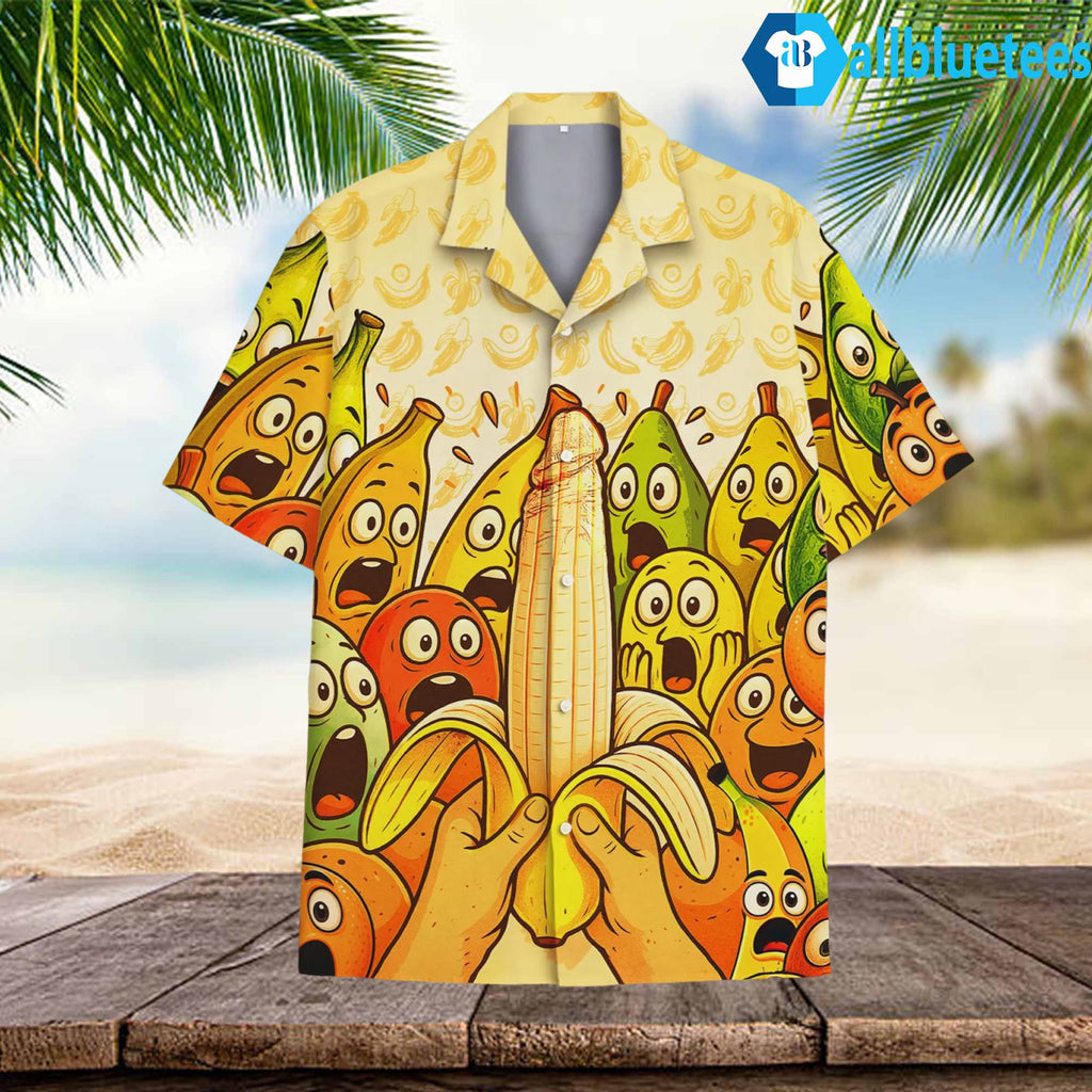 Funny Banana Hawaiian Shirt
