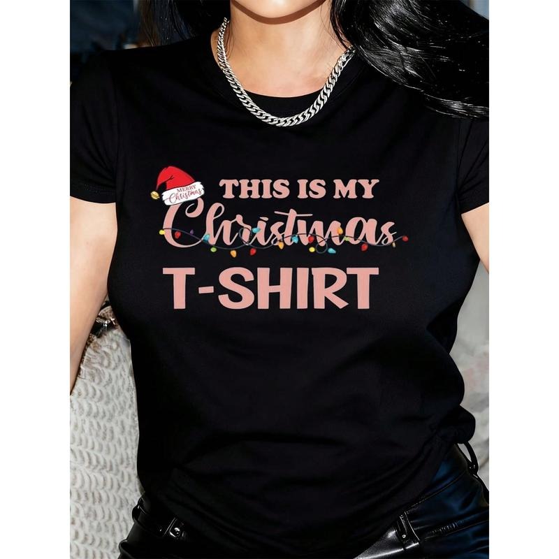 Funny Christmas TShirts Unisex Ladies, Matching Family Christmas Outfit, Santa Costume, Holiday T Shirt, Christmas Gifts...