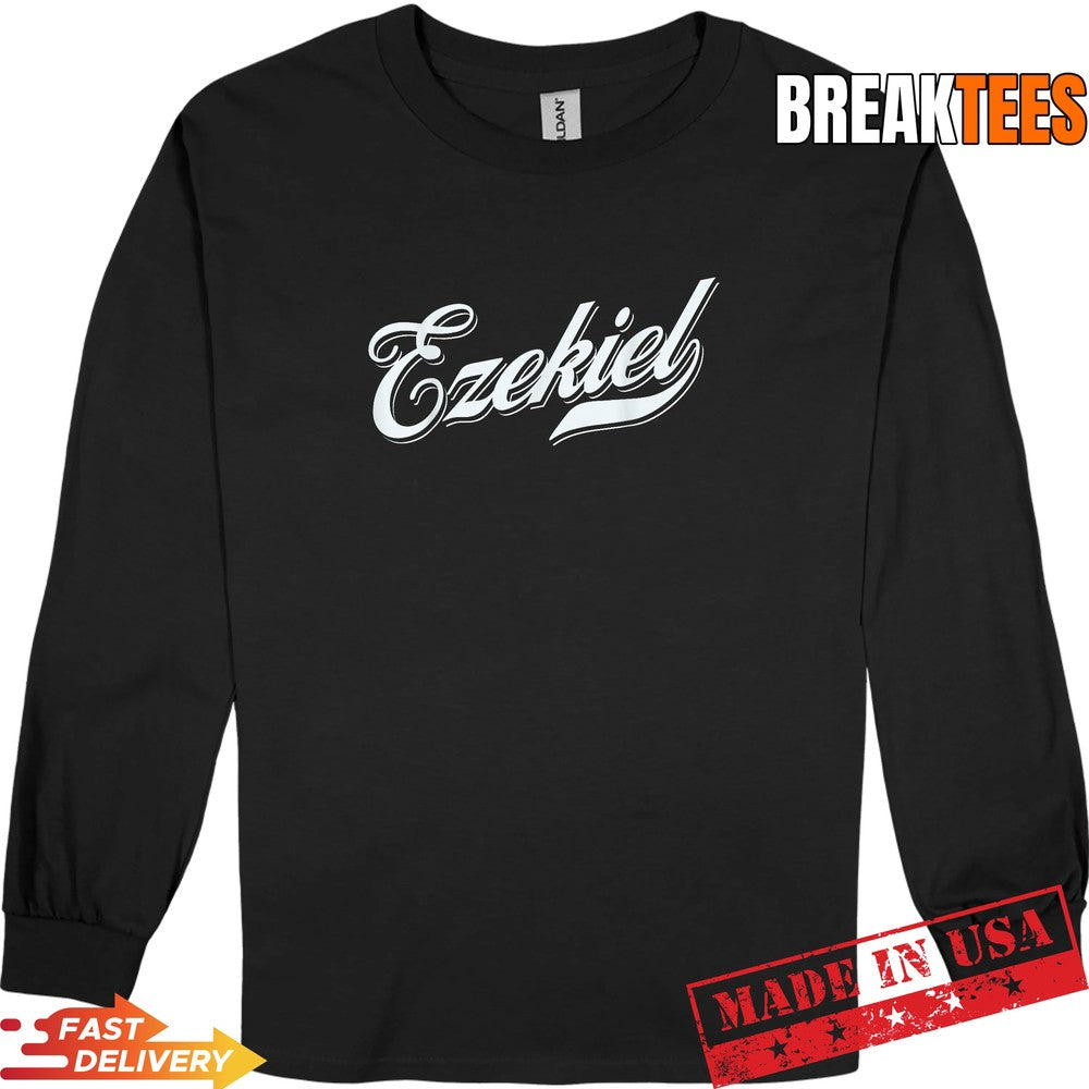 Funny Gift Idea Humour Name for Ezekiel 25 17 Shirt