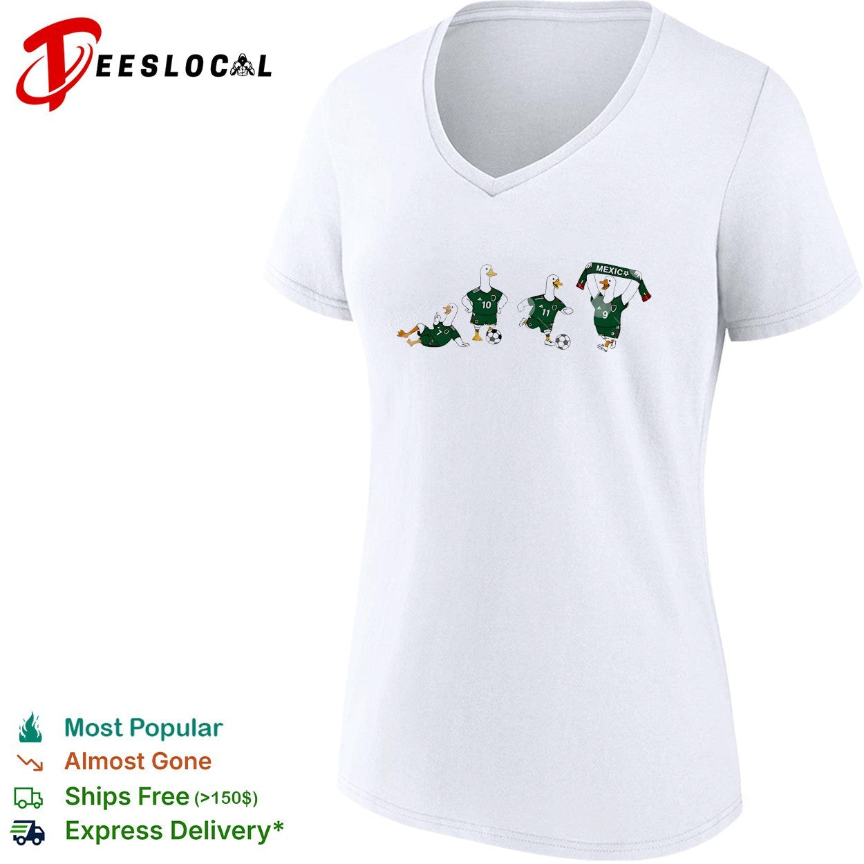 Funny Goose Mexico Soccer 2026 shirt