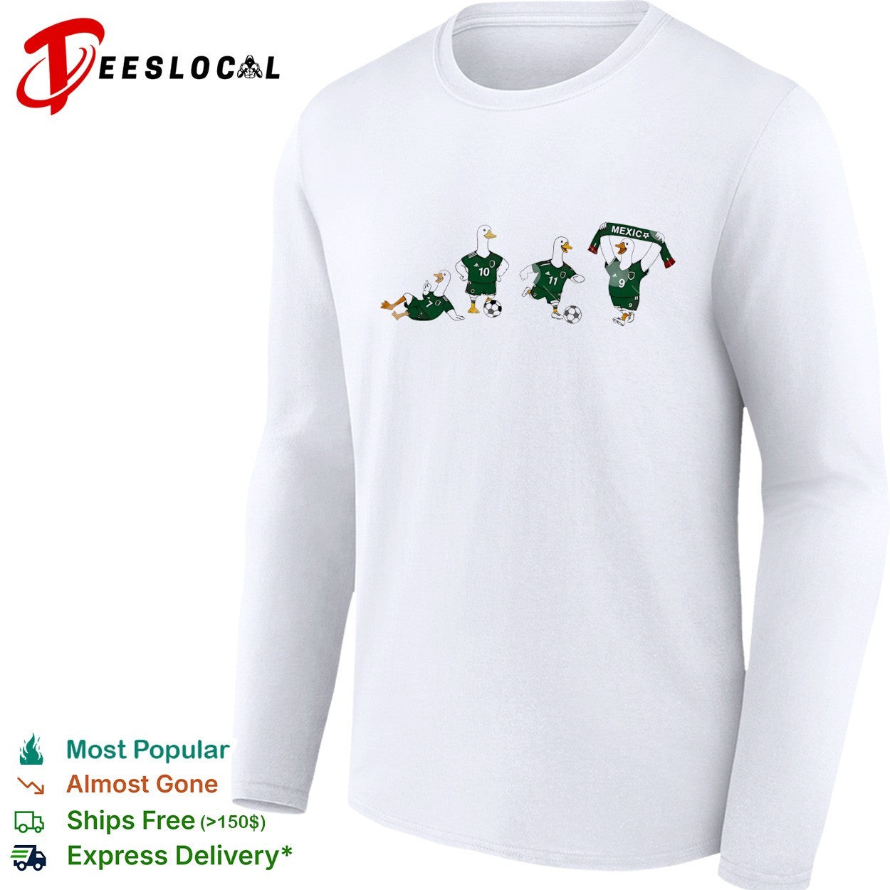 Funny Goose Mexico Soccer 2026 shirt