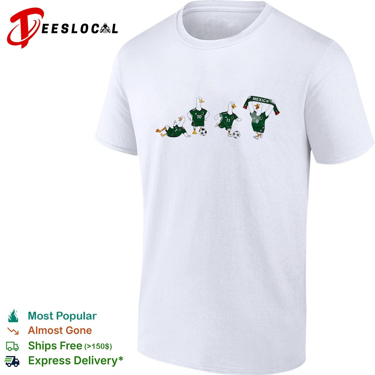 Funny Goose Mexico Soccer 2026 shirt