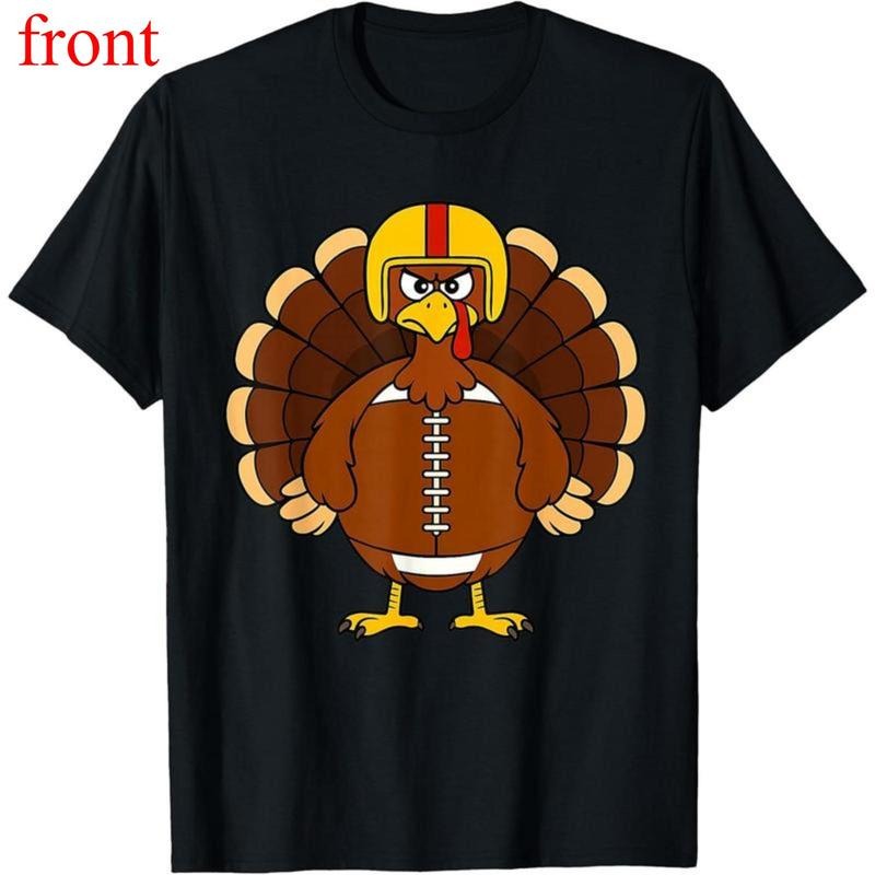 Funny Thanksgiving Turkey Football for Men Women  T-Shirt Hoodie, Sweatshirt | PodTeesHub.com