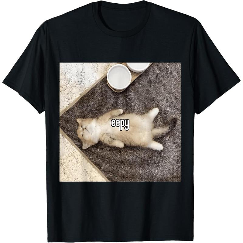 Funny cat meme black T-Shirt Hoodie, Sweatshirt | PodTeesHub.com