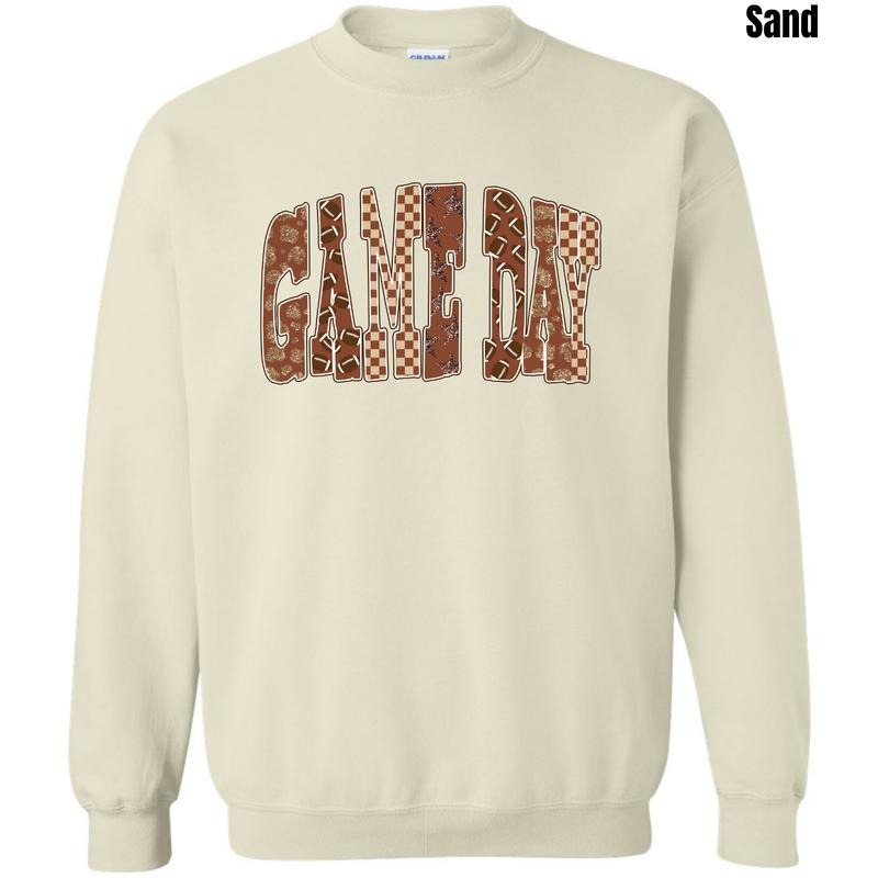 Game Day Patterns Sweatshirt 'NLB' T-Shirts, Hoodie | PodTeesHub.com
