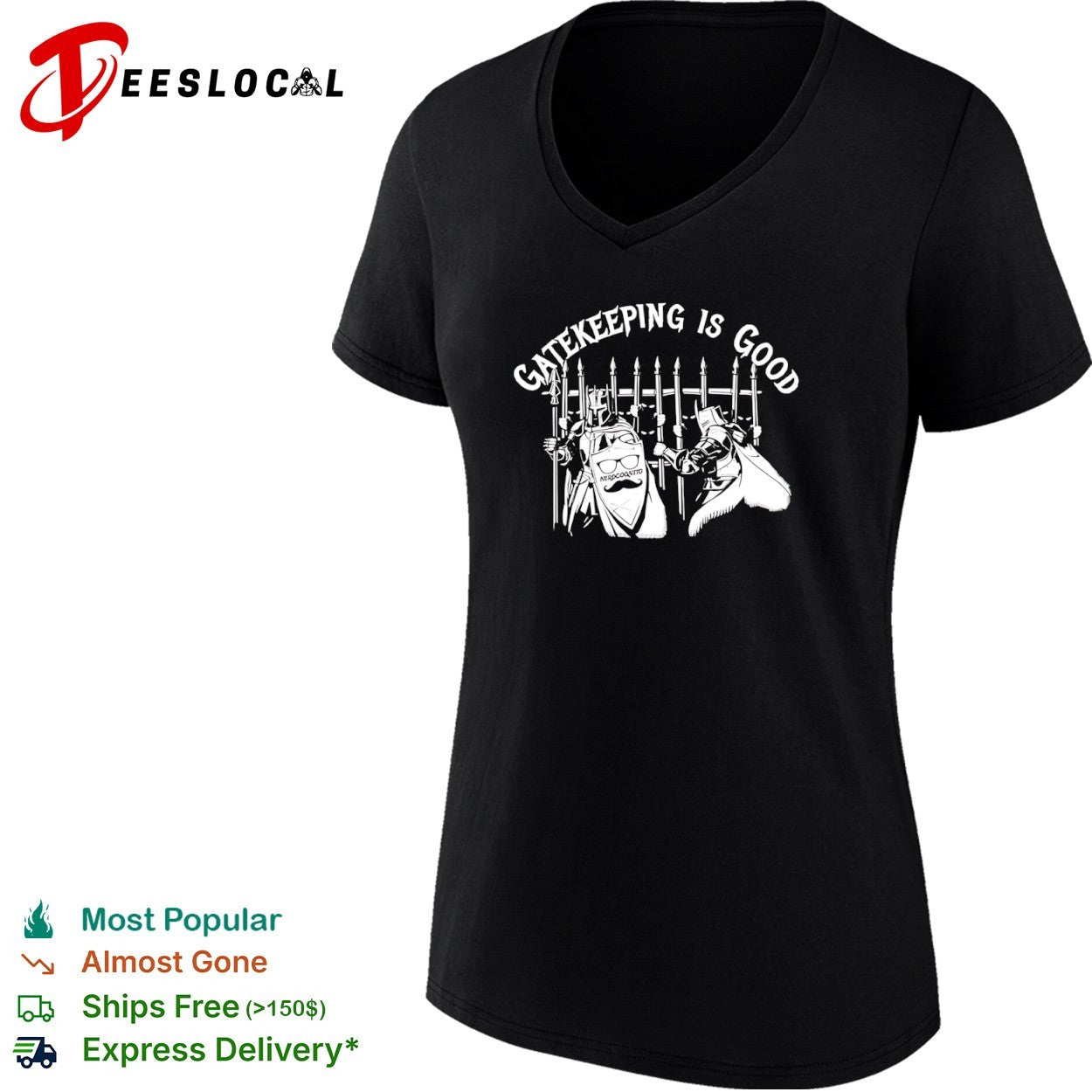 Gatekeeping is good Nerdcognito knights shirt
