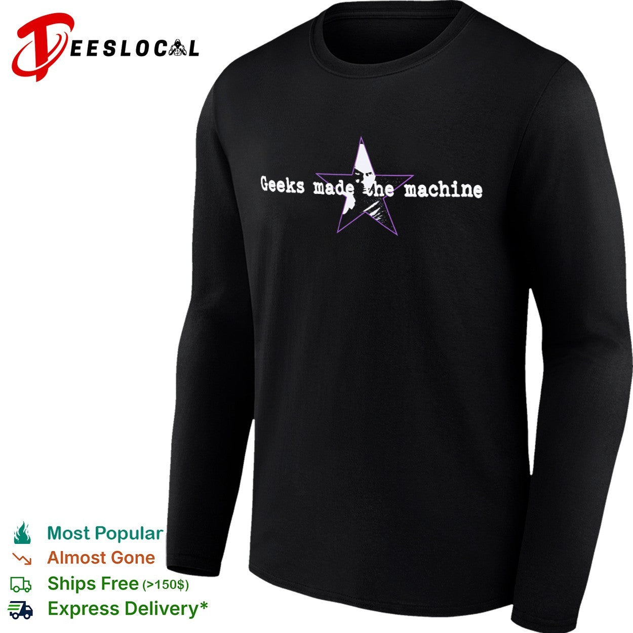 Geeks made the machine shirt
