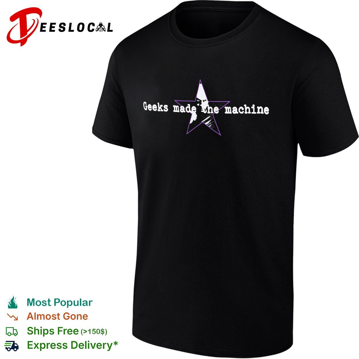 Geeks made the machine shirt
