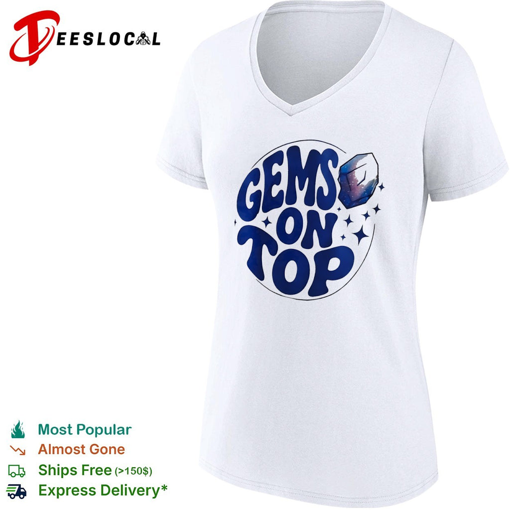 Gems on Top crystal shirt