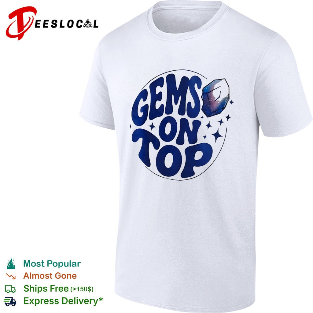 Gems on Top crystal shirt